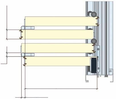 F3 Architectural Detail F3 Top View panel thickness 16 15 hinge offset panel width F3 Cross Section 1-1/4 (31mm) 4-17/32 (115mm) min 3/16 (5mm) 19/32 (15mm) 2-3/8 (60mm) 2-9/32 (58mm) PLEASE NOTE:
