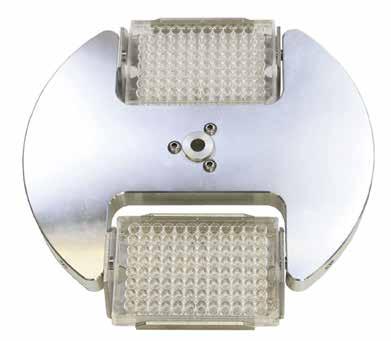 Microtitor Plate Rotor 4 x Standard or 2 x High Plates Rotor BRK5540 Buckets Complete with buckets Sealed Lids Available with Rotor type 4 x STD Plates Tube size max 85mm x 128mm Minimum Speed Rpm