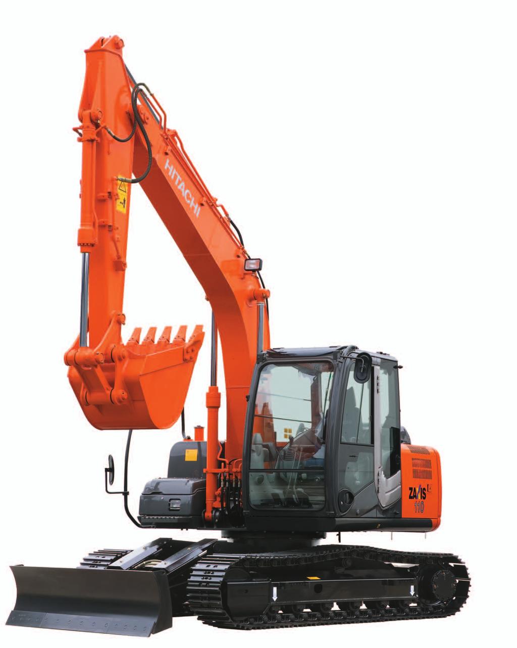 ZAXIS-3 series HYDRAULIC EXCAVATOR Model Code : ZX110-3 / ZX110M-3 Engine Rated Power : 69 kw (93 HP) Operating Weight :