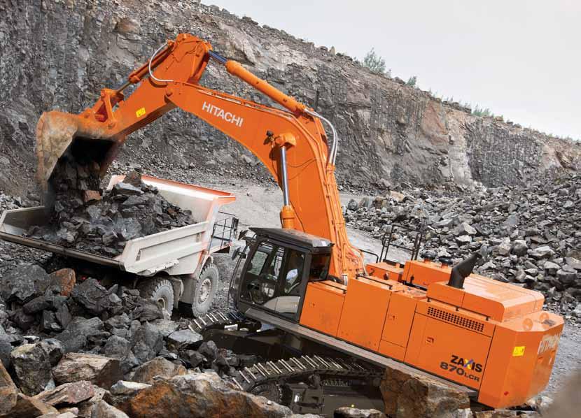 ZAXIS-5 series ZX870LCR-5 HYDRAULIC EXCAVATOR Model Code: