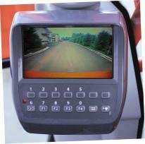 Rear view camera Theft deterrent system The electronic immobiliser requires the entry of an encryption code to the multifunctional monitor each time when starting the engine to prevent theft and