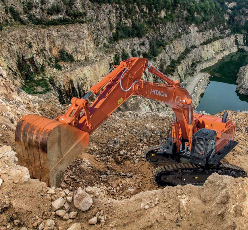 ZAXIS-6 series HYDRAULIC EXCAVATOR Model code : Backhoe: ZX890LCH-6/ZX890LCR-6 Loading shovel: ZX890H-6 Engine rated power : 382 kw