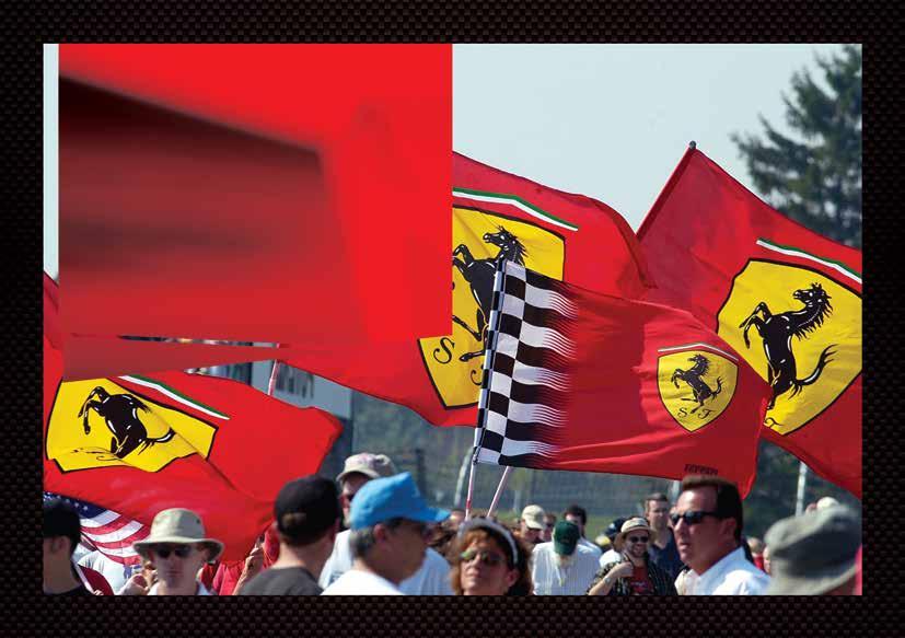 SPECIALLY CURATED OFFERS FOR TOP SPENDERS Opportunity to attend an official Ferrari Challenge race Trip to