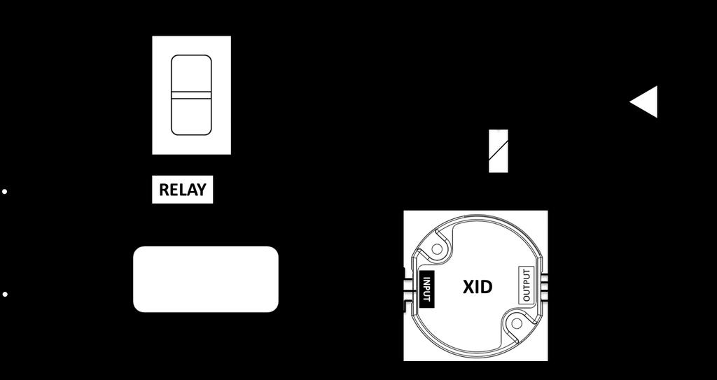 2. Turn on power to the XID with the LED array disconnected.