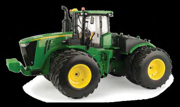 The Prestige series of tractors have a high level of detail from the front weights to the authentic style rear drawbar.