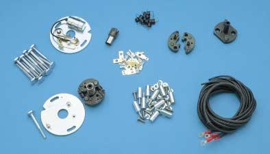 This kit fits 1970-early 1978 Big Twin models or 1971-early 1978 Sportster models as well as many models from late 1978 thru 2003 when converting to point-style ignitions. 12402 Complete kit...........................................................$57.