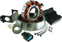 89 40 Amp Charging Systems 10010 Charging system for Twin Cam 88 Touring models from 1999 thru 2001.......................................$449.