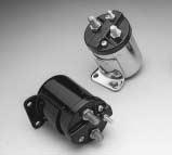 Solenoids & Covers 2430 25041 Starter Solenoids (Single Bracket Style) A variety of imported or American-made Accel starter solenoids.