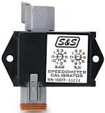 25 Speedometer Calibrator by S&S Cycle OEM electronic speedometers are not adjustable, and any change in tire size or pulley size causes inaccurate readings.