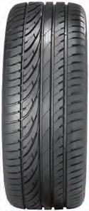 water dispersion Continuous circumferential tread block with consistent stiffness for uniform tread wear Tyre Load/Speed OD Rim Width Size Rating mm Min Max 195/45ZR15 78W 557 6.00 7.