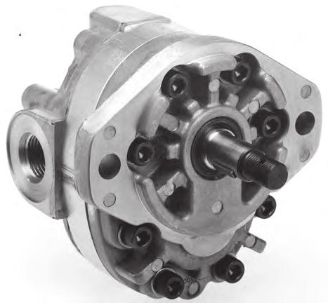 Technical Information Series H Performance Data Series H Fixed Displacement, Pressure-Loaded Gear Pump Features Pressure-loaded design Efficient, simple design - few moving parts Exceptionally