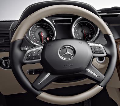 the attractive and luxurious look of the two-tone interior.