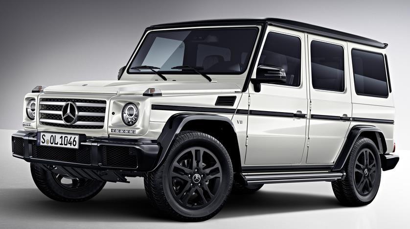 What s New: 521 Night Package $3,300 Optional on the G550 4 1 7 2 5 3 6 Striking design elements in black reinforce the sporty, expressive character of the G550.