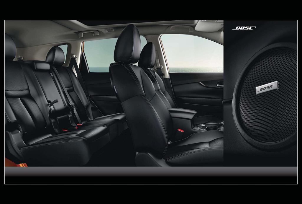 PREMIUM BOSE AUDIO SYSTEM. Soar to the sound of your Premium Bose Audio System.