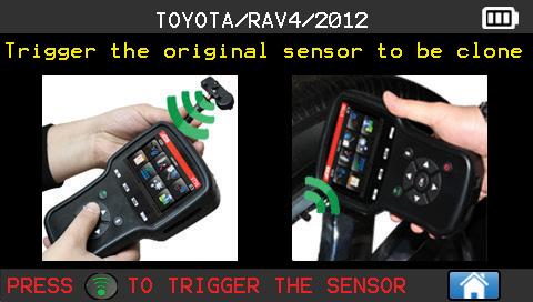 the "old" sensor can be cloned.