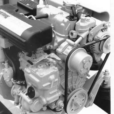 Use First commissioning Engine Oil 2 Cylinder: 2.4 litres (4 UKpt) 15W40 3 Cylinder: 3.