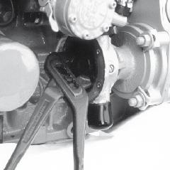 the outboard water pump is not proof against running dry.