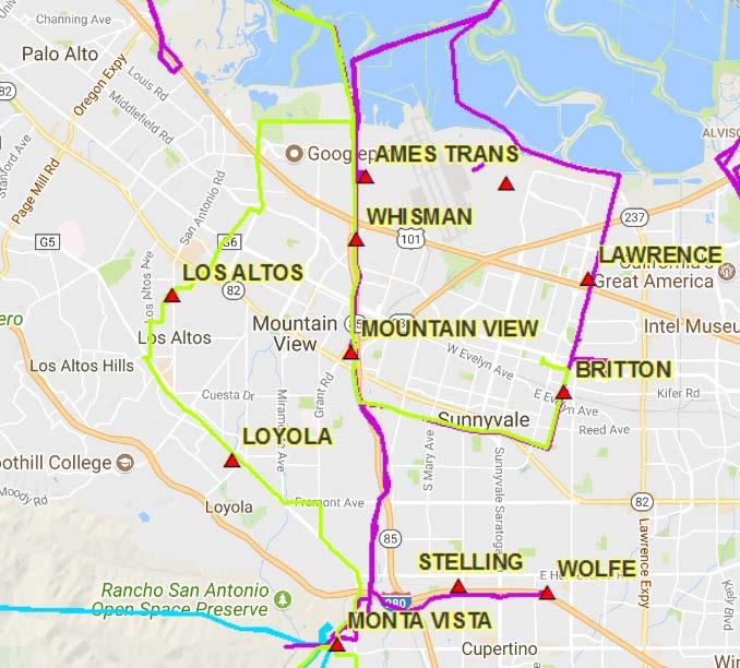 Newark-Lawrence 115 kv Line Upgrade (Greater Bay Area) Reliability Assessment Need NERC Categories P7 starting 2019 and P6 thermal overloads starting 2022.