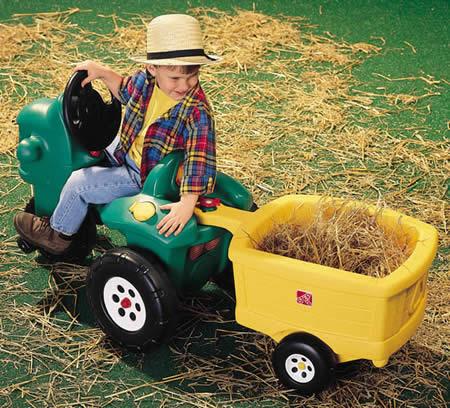 Pedal Farm Tractor & Trailer Code : 7831 & 7832