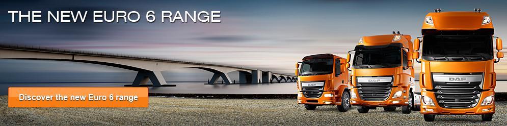 Νew DAF Range DAF Euro 6 Series Within 2013, DAF presented the new truck Euro 6 range.