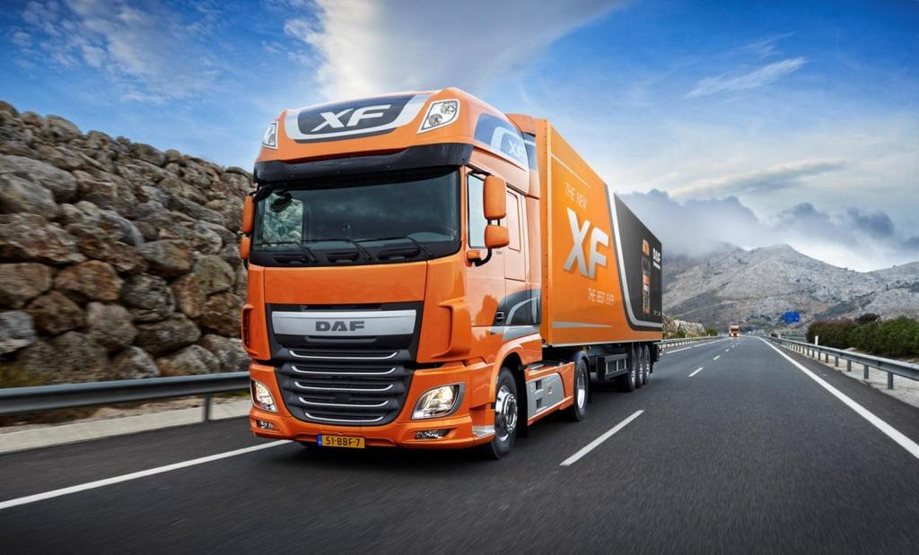New DAF XF Euro 6 New DAF XF Euro 6 The maximum transport efficiency was the most important criterion in developing of the new DAF XF, resulting in low operational cost, light weight and the maximum