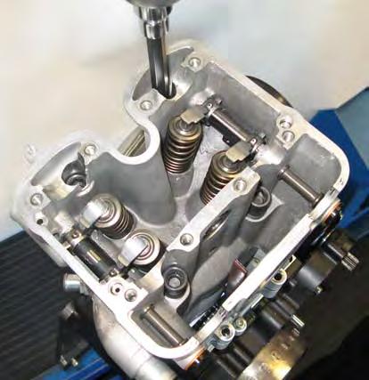 Remove the cylinder head and its
