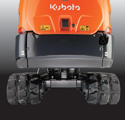 Its powerful and well-balanced arm and bucket allow the operator to dig