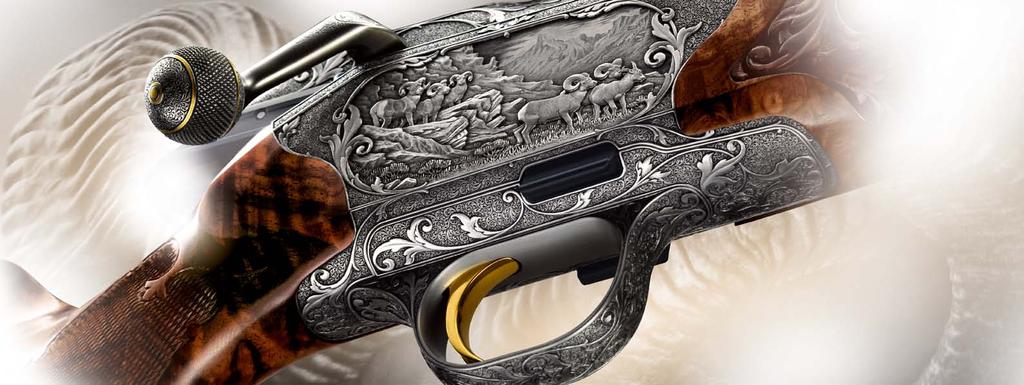 Custom Grade V Customizing your personal masterpiece: Welcome to the Blaser Custom Shop where our master engravers turn your ideas into finest engravings!