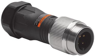 Connectivity D-Size Powerfast Tees 3 or 4-pin Standard tees and reducer tees 1 3/8-16 UN & 7/8-16 UN threaded connectors UL 2237 approved Rated for 25-30 A (trunk) & 15-30 A (drop), 600 V Up to NEMA