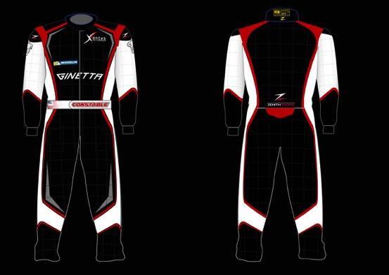 RACE SUIT BRANDING *Multiple spaces on the