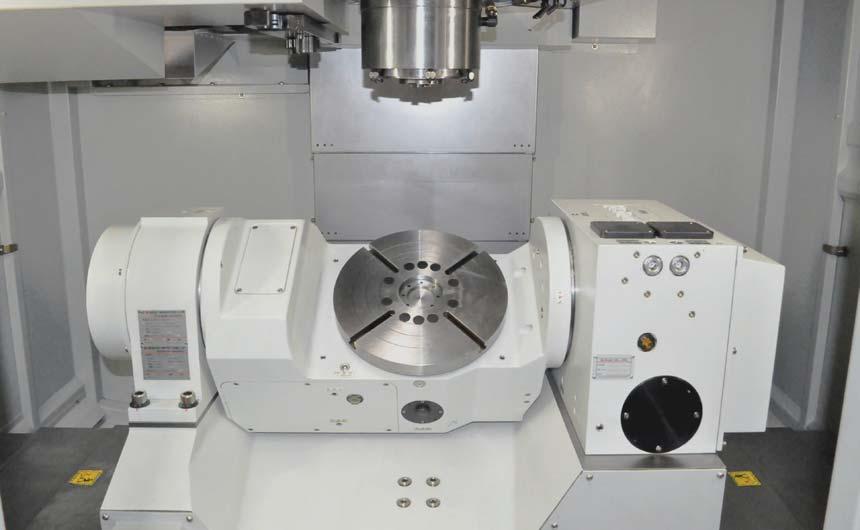 GX 250 5AX Axis Travel Travel (X/Y/Z axis): A Axis (tilt): C Axis (rotary): Spindle Speed: Horsepower: Magazine Capacity: Spindle: Control: GX 250 5F 11.8 x 15.