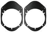 82-5600 FORD MERCURY MAZDA Speaker Adapter Plates Adapts a 5-1/4 or 6-1/2 speaker to a Ford 6 x 8 opening 82-5601 UIVERSAL Allows the installation of a 5-1/4 speaker and a separate 3/4 to 2 tweeter