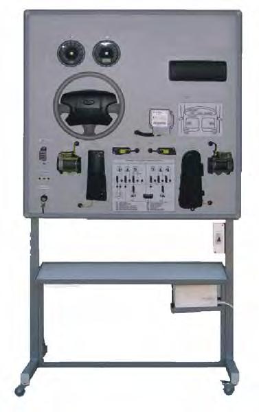VB 12271 VB 12271 SRS AIRBAG SYSTEM This demonstration panel represents the AIRBAG system construction allowing evaluation of its parameters.