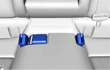 a Lifting a different part of the cushion may a: 100 mm (3.94 in.) or less deform the rear seat cushion frame.