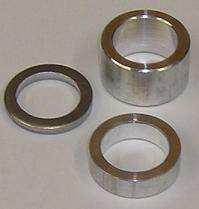 Long Front Spindle Spacer Kit- Steel Shaft Collars (Two Piece) SC-125-2A 1 1/4" Aluminum SC-125-2A-KY 1 1/4"