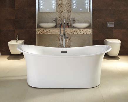 L 1520 W 750 H 700 mm 7358 Saturn Luxury This Contemporary Free-standing bath is an affordable luxury which will add design and