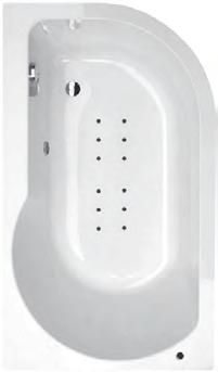 Hydrotherapy Left Hand Shower Bath Find inspiration or simply add the finishing touches for your new dream bathroom.