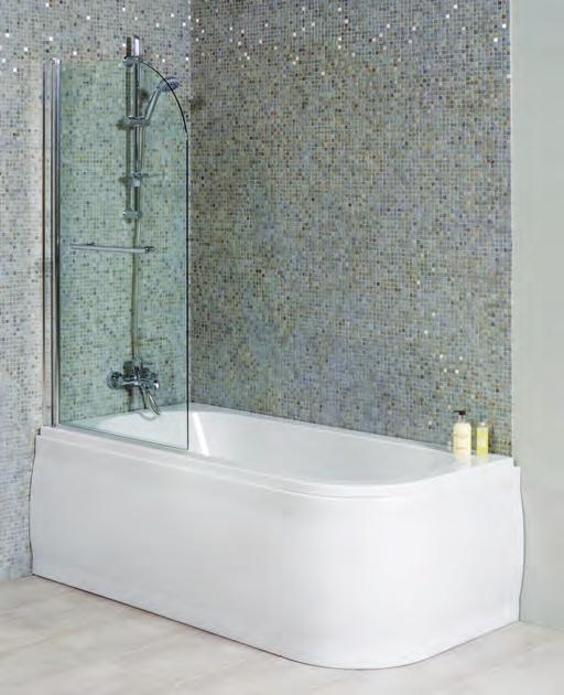 BATHS - Shower Baths Micro Luxury Shower & Whirlpool Baths from 675 Right Hand Shower Bath left hand 1600 L 1600 W 800 H 440 675 9480 1600 & Screen L 1600 W 800 H 440 874 9548 1600