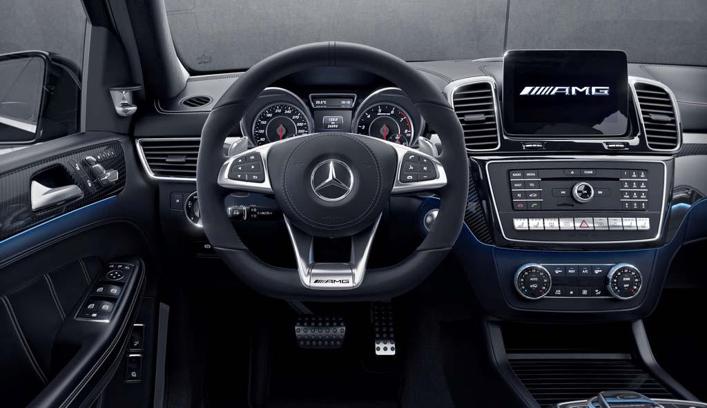 Mercedes-AMG GLS 63 4M Interior Design Standard designo Nappa Leather Upholstery AMG sport seats