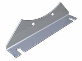 Screw onveyor omponent uide feet eet provide support for a screw conveyor at each trough connection. eet are bolted through the trough flanges and then fastened to the floor or structural support.