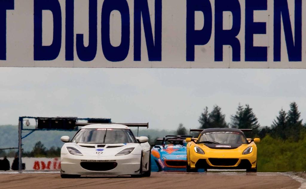 The Lotus Cup is open to all Lotus owners and their Elises, Exiges, Evoras, 340R's and 2-Elevens.