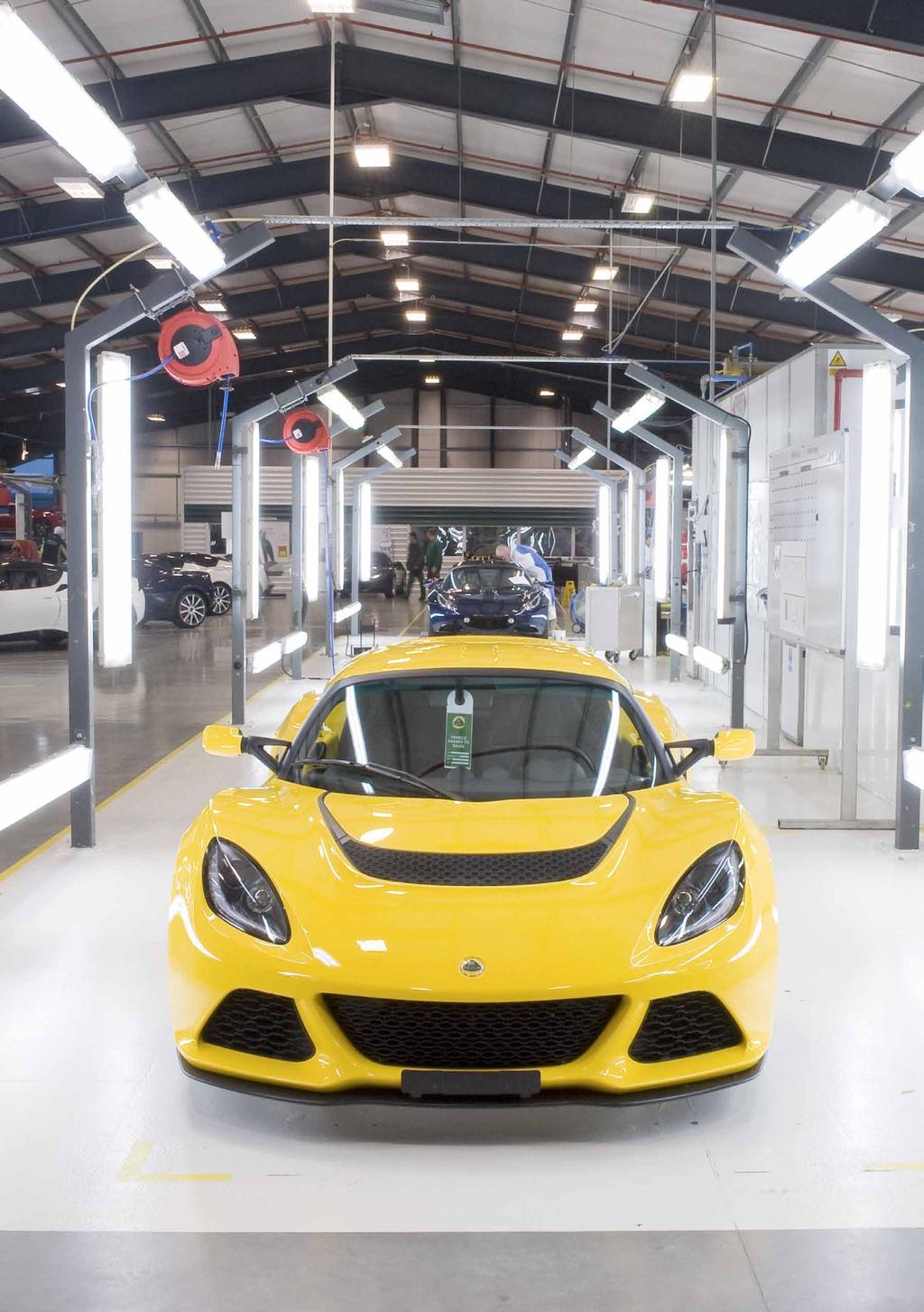 FACTORY TOUR When you visit our impressive manufacturing facility at Hethel, Norfolk UK, you ll explore the epicentre of Lotus and discover how our world class, high performance sports cars