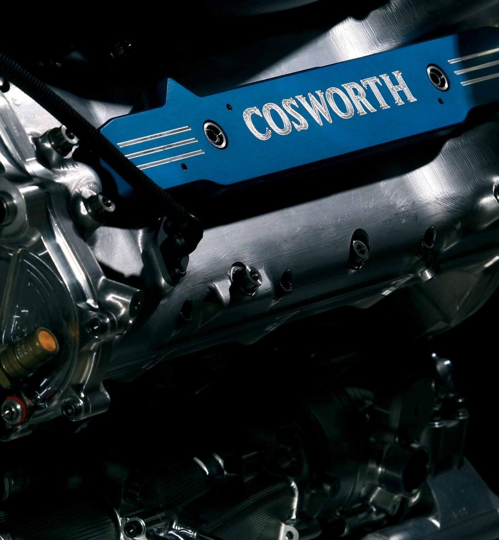 8 litre GP V8 engine producing 640bhp linked to a 6-speed semi