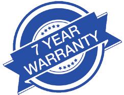 Service and Support 7 Year Parts and Labor Warranty We have such confidence in our power supply reliability that we have now extended the warranty period to seven years for all of our Everlast