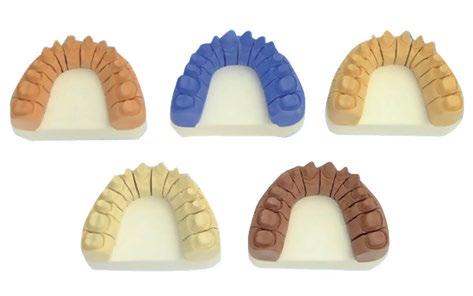picodent Z 260 v Dental arch stone including synthetic material Consistency can be influenced by using more or less water. Super smooth model surface.