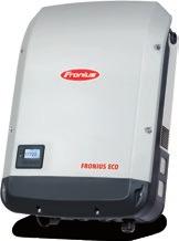 40 / Fronius Eco SnapINverters FRONIUS ECO / The compact project inverter for maximum yields. FRONIUS ECO 25.0-3-S / 27.