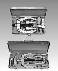 e d S e t s in metal cases These maintenance sets comprise of a well assorted range of pulling and extracting tools to cover practically all essential workshop practice.