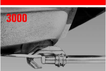 TowingRod3000 for cars 3000 BUCO`s telescopic Towing Rods offer decisive advantages: No problems in towing even for the unskilled. No jerks when starting or stopping.