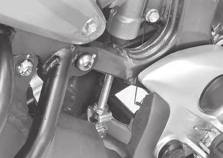 Align the allowance on the brake lever with the index number on the adjuster.
