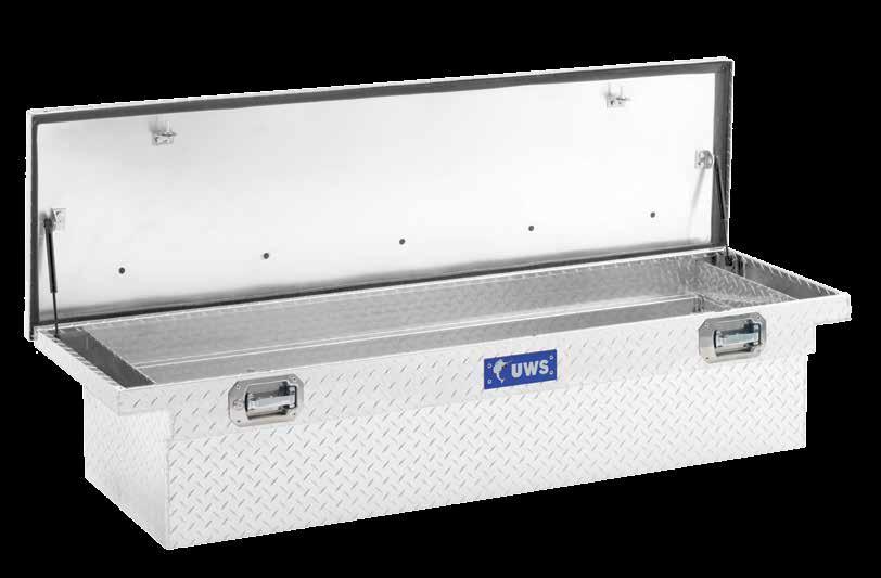 Patented Foam Filled Lid creates a solid structure to prevent bending or warping and ensures easy opening and closing from either side Self Opening Lid automatically opens to 90